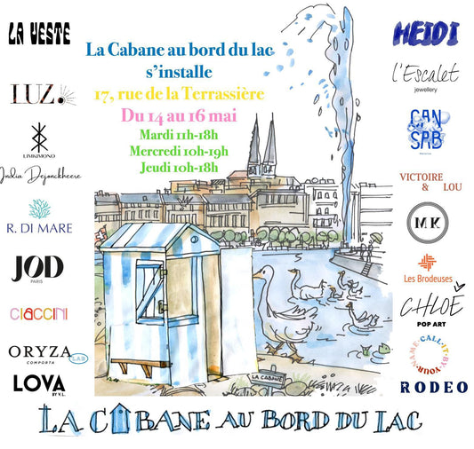 Du 14 au 16 Mai La Cabane au bord du Lac