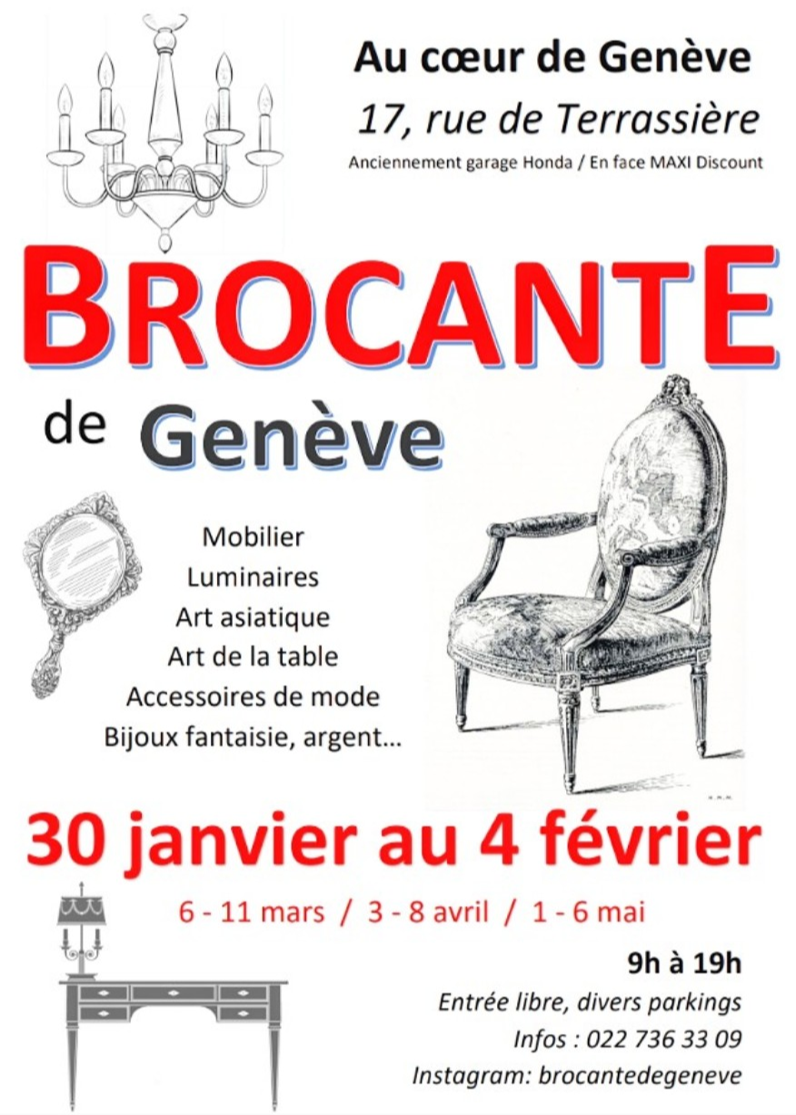 Brocante de Luxe du 30 janvier au 4 février