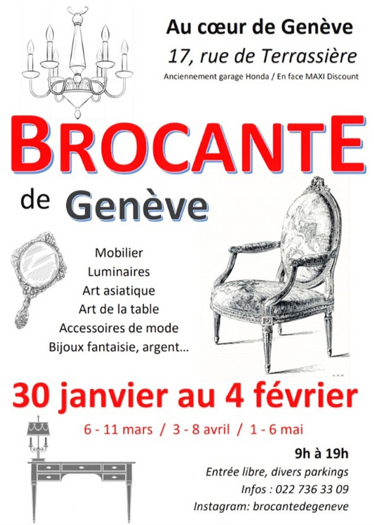Brocante de Luxe du 30 janvier au 4 février