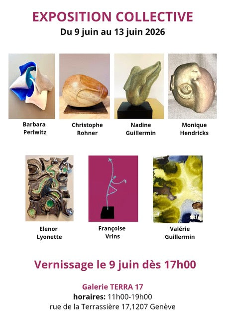 du 9 au 13 juin 2026 exposition collective