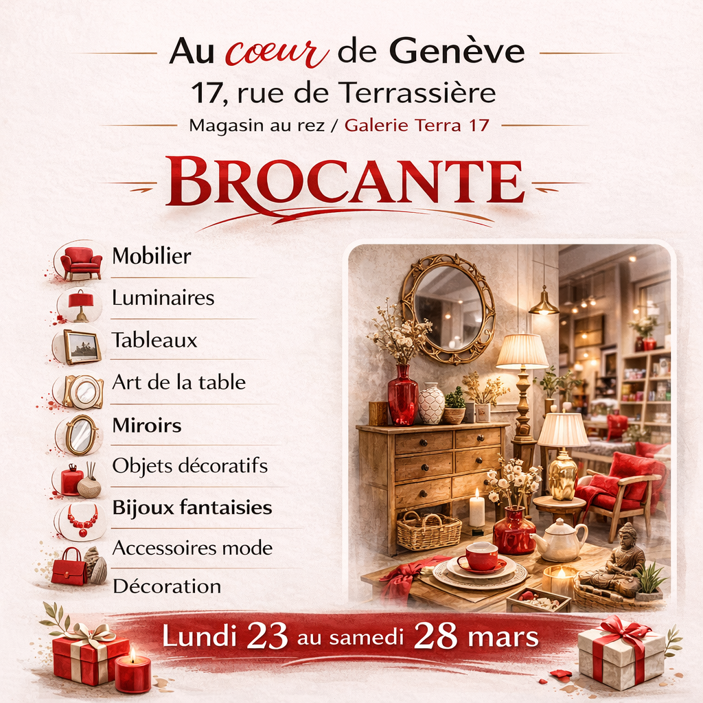 du 23 au 28 Mars Brocante