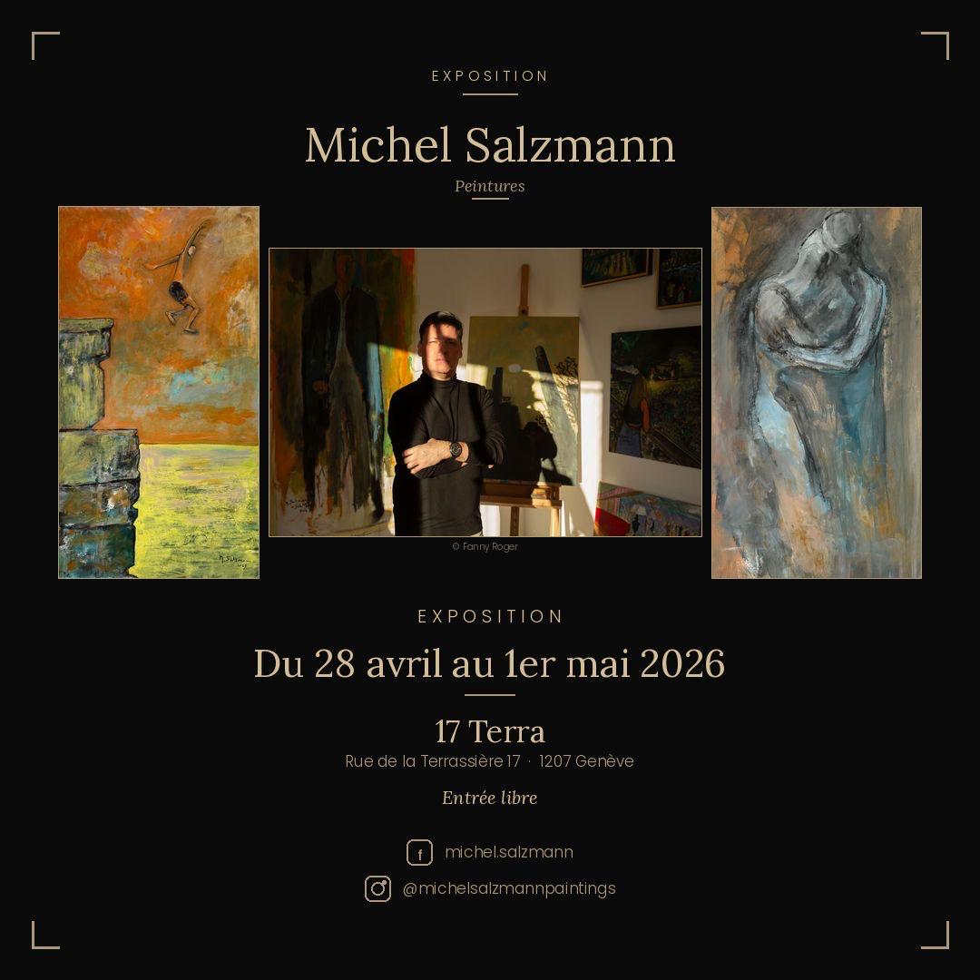 du 28 avril au 1er mai 2026 Michel Salzmann peintures