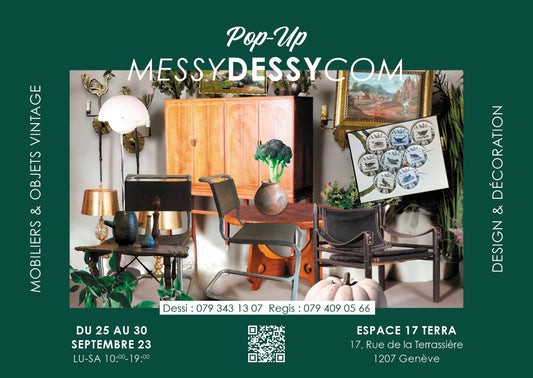 MessyDessy design contemporain et objets uniques du 25 au 30 septembre