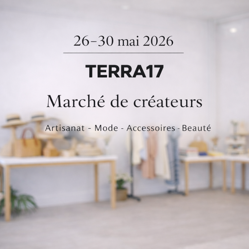 Pop-up créatrices et créateurs du 26 au 30 mai 2026